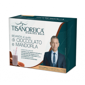 Tisanoreica DRINK CHOCOLATE AND ALMOND FLAVOR 4 PAT 28.5g.