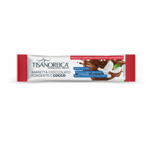 Tisanoreica T-SMART MORE TASTE DARK CHOCOLATE AND COCONUT PROTEIN BAR WITH SWEETENER 35G