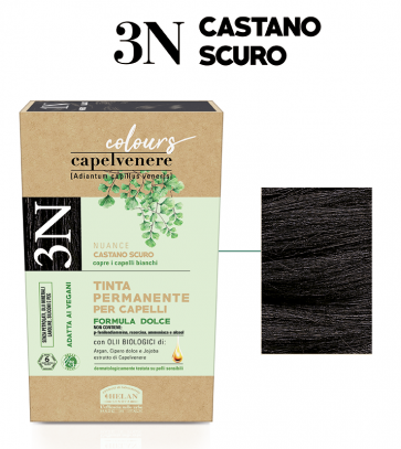 Helan CAPELVENERE COLOURS Permanent Hair Dyes - 3N Castano Scuro