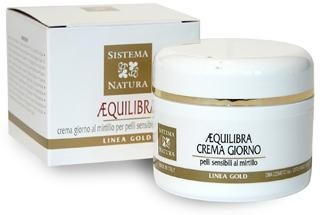Sistema Natura Aequilibria crema giorno al mirtillo per pelli sensibili e con couperose- 50 ml
