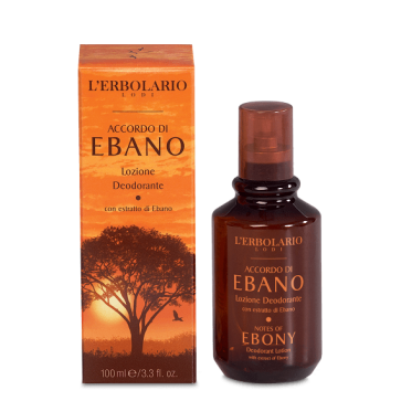 L'Erbolario Deodorant Lotion Notes of Ebony 100 ml