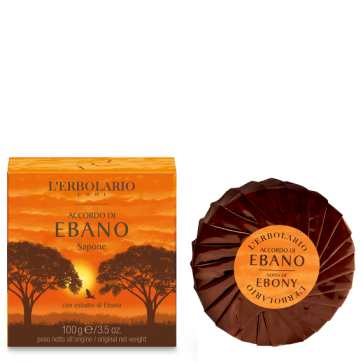 L'Erbolario Soap Notes of Ebony 100 g