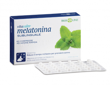 Bios Line VitaCalm Mélatonine sublinguale 120 comprimés sublinguaux