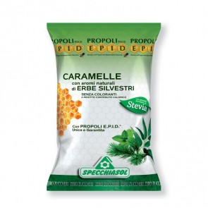 Specchiasol EPID® CANDIES WITH NATURAL WILD HERBS bag of 24 candies