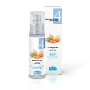 Helan LINEA VISO 4 - Delicate And Sensitive Skin - Soothing Refreshing Gel-Mask 50 ml