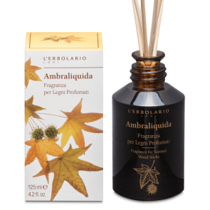 L'Erbolrio Fragrance for Scented Wood Sticks Ambraliquida 125 ml