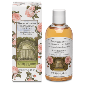 L'Erbolario Perfumed Shower Gel Rose 250 ml