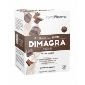 PromoPharam Dimagra® Protein Chocolate taste 10 buste