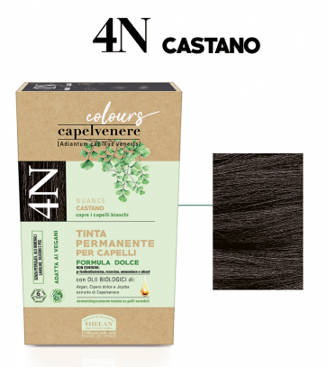 Helan CAPELVENERE COLOURS Permanent Hair Dyes - 4N Castano