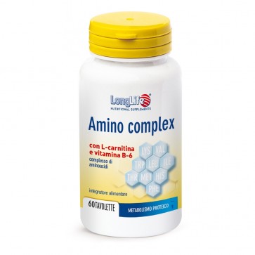 LONGLIFE AMINO COMPLEX DIETARY SUPPLEMENT 60 TABLETTEN
