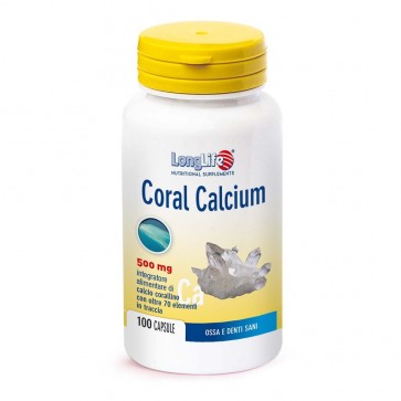 LONGLIFE CORAL CALCIUM DIETARY SUPPLEMENT 100 KAPSELN