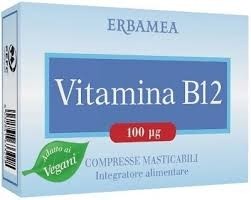 Erbamea VITAMINA B12 90 chewable tablets
