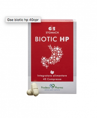 Prodeco Pharma GSE BIOTIC•HP 40 tablets