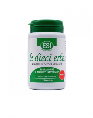 Esi LE DIECI ERBE Natural supplement 120 tablets 