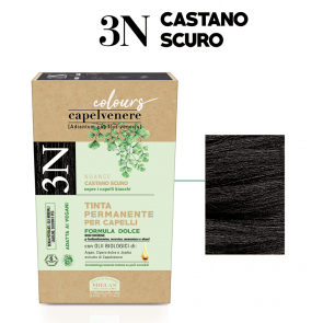 Helan CAPELVENERE COLOURS Permanent Hair Dyes - 3N Castano Scuro