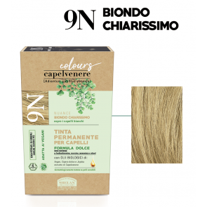 Helan CAPELVENERE COLOURS Permanent Hair Dyes - 9N BIONDO CHIARISSIMO
