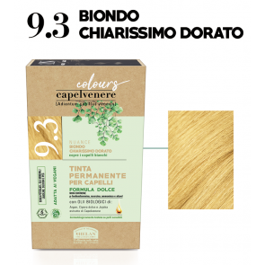 Helan CAPELVENERE COLOURS Permanent Hair Dyes - 9.3 BIONDO CHIARISSIMO DORATO