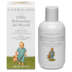 L'Erbolario Very Gentle Oil for Babies 200 ml