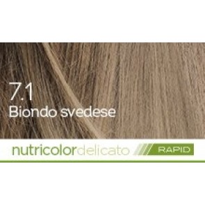 Bios Line Biokap Nutricolor Delicato Rapid Hair Dye 135 ml - 7.1 SWEDISH BLOND