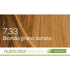 Bios Line Biokap Nutricolor Delicato Rapid Hair Dye 135 ml - 7.33 GOLDEN WHEAT BLOND