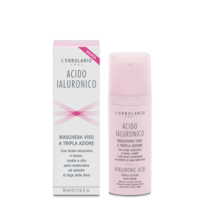 L'Erbolario Triple Action Face Mask Hyaluronic Acid 50 ml