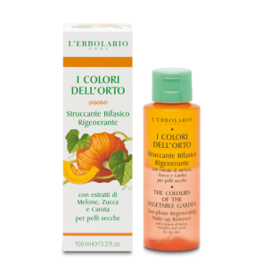 L'Erbolario Two-phase Regenerating Make-up Remover The Colours of the Vegetable Garden 100 ml
