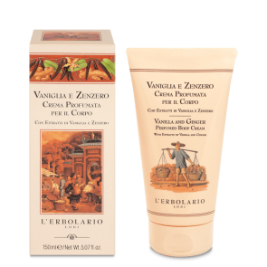 L'Erbolario Perfumed Body Cream Vanilla and Ginger 150 ml