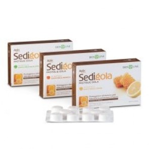 Bios Line APIX® Sedigola Pastiglie Gola Lemon Honey Flavour Composition 20 tablets