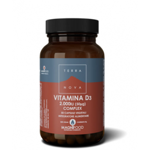 Terranova COMPLESSO DI VITAMINA D3 50 capsule 