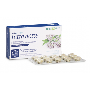 Bios Line VitaCalm Tutta Notte con Melatonina 30 fast/delayed double-release tablets