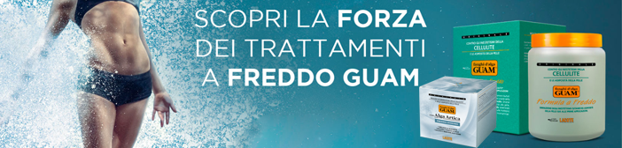 Combattiamo cellulite, ritenzione idrica e caldo! Come? Con GUAM fanghi freddi!